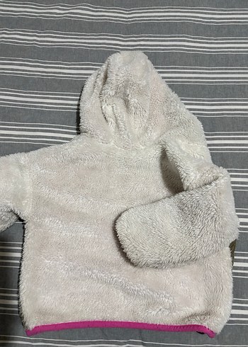 Kız Çocuk Kapüşonlu Fermuarlı Mont - Görsel 8