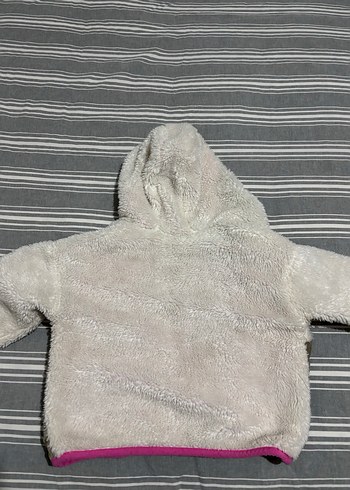 Kız Çocuk Kapüşonlu Fermuarlı Mont - Görsel 7