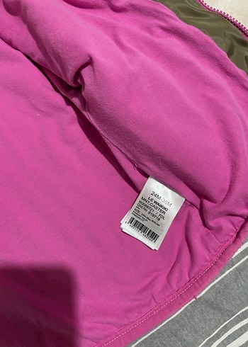 Kız Çocuk Kapüşonlu Fermuarlı Mont - Görsel 5