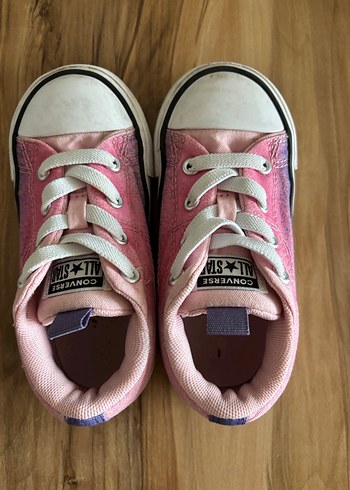 24 no Pembe Converse - Görsel 4