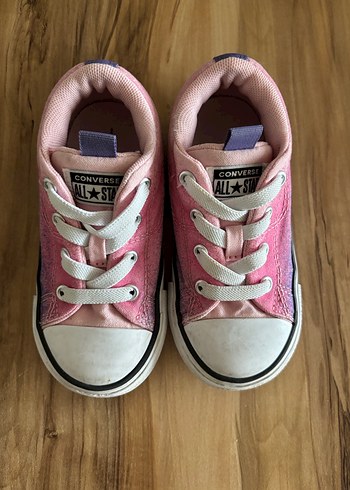 24 no Pembe Converse - Görsel 2