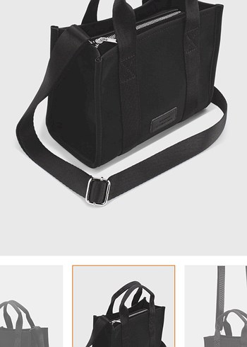 Siyah Tote Kadın Çanta - Görsel 2