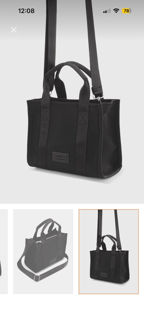 Siyah Tote Kadın Çanta - Görsel 4