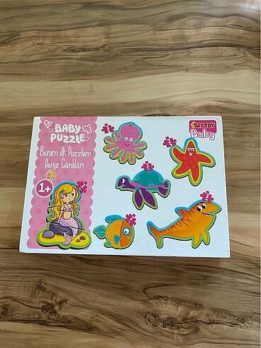  Beden Renk Diytoy Puzzle