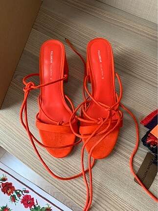 38 Beden PULL&BEAR topuklu sandalet