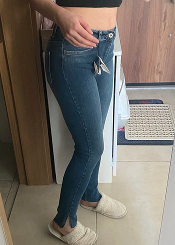 Sıfır Dar Kot Pantolon - Görsel 2