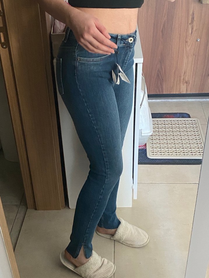 Sıfır Dar Kot Pantolon - Görsel 2