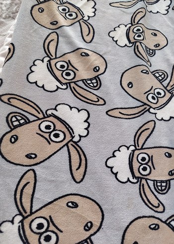 Kadife Pijama Altı Rahat Kesim - Görsel 4