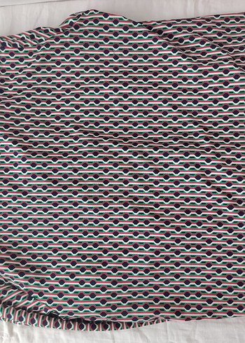 Düğmeli gömlek tarzı pijama üstü - Görsel 3