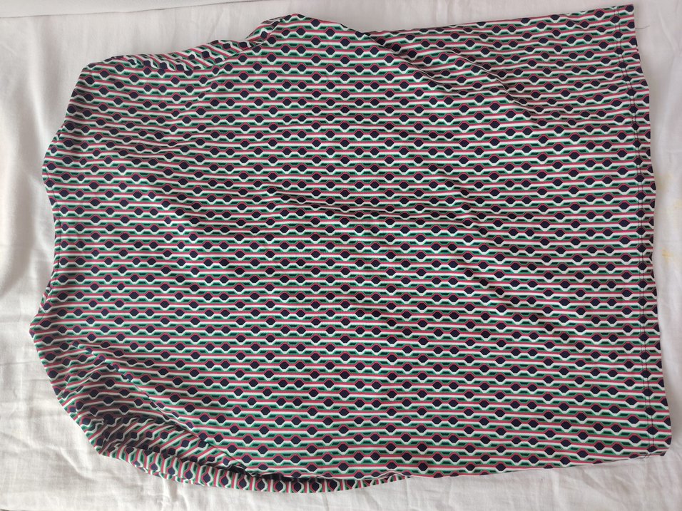 Düğmeli gömlek tarzı pijama üstü - Görsel 3