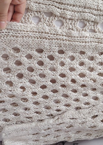 Dantel Detaylı Bohem Kadın hırka - Görsel 3