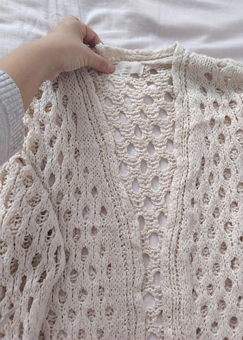 Dantel Detaylı Bohem Kadın hırka - Görsel 2