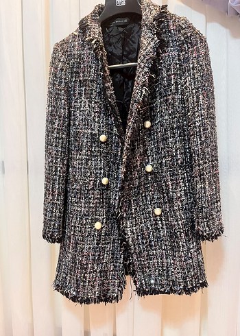 Zara İnce Tuvit Ceket