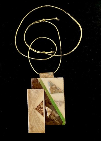 Geometrik Kolye - Görsel 2