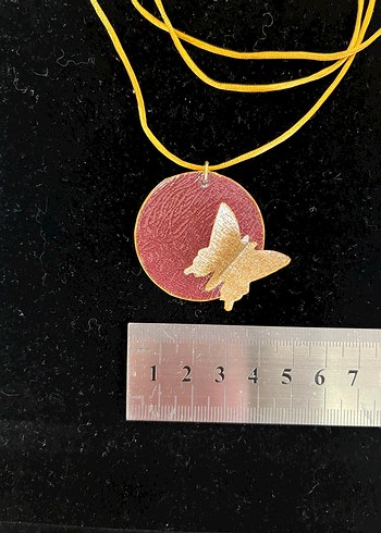 Mini Kelebekli Bohem Kadın Kolye - Görsel 4