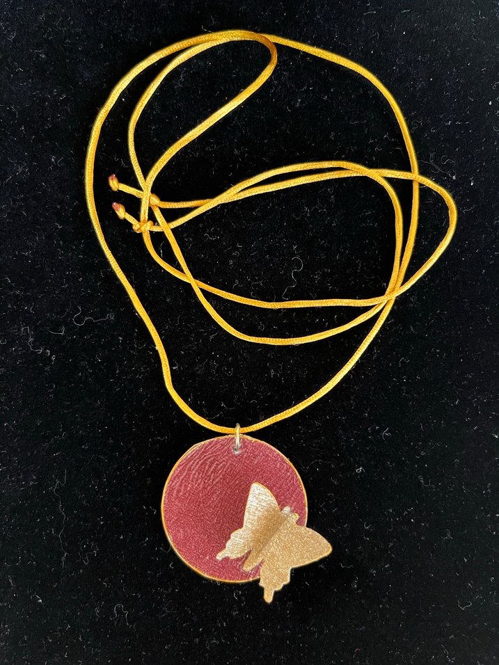 Mini Kelebekli Bohem Kadın Kolye - Görsel 2