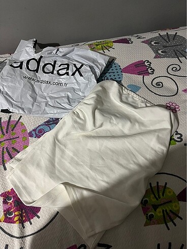 xs Beden beyaz Renk Addax straplez crop