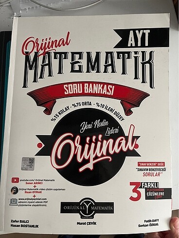 Orijinal ayt matematik