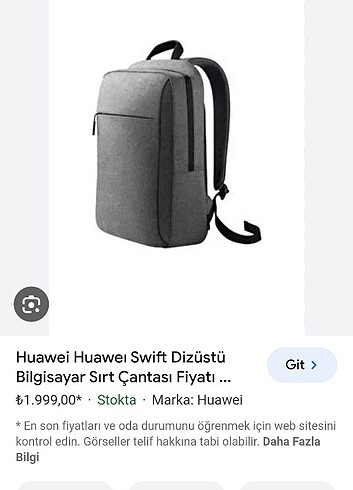 Huawei Bilgisayar çantası 