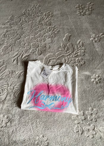LCW 11/12 yaş kız çocuk tişört etiketi üzerinde - Görsel 3