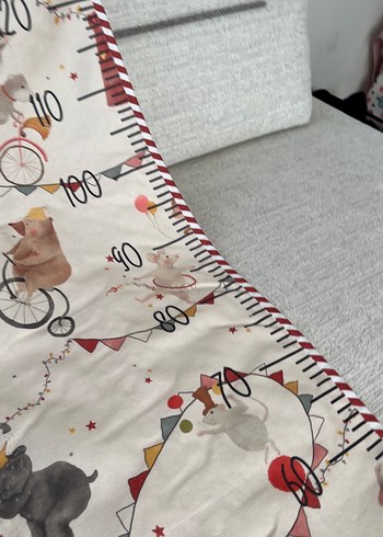 Çocuklar için Çok Renkli Baskılı Battaniye - Görsel 3