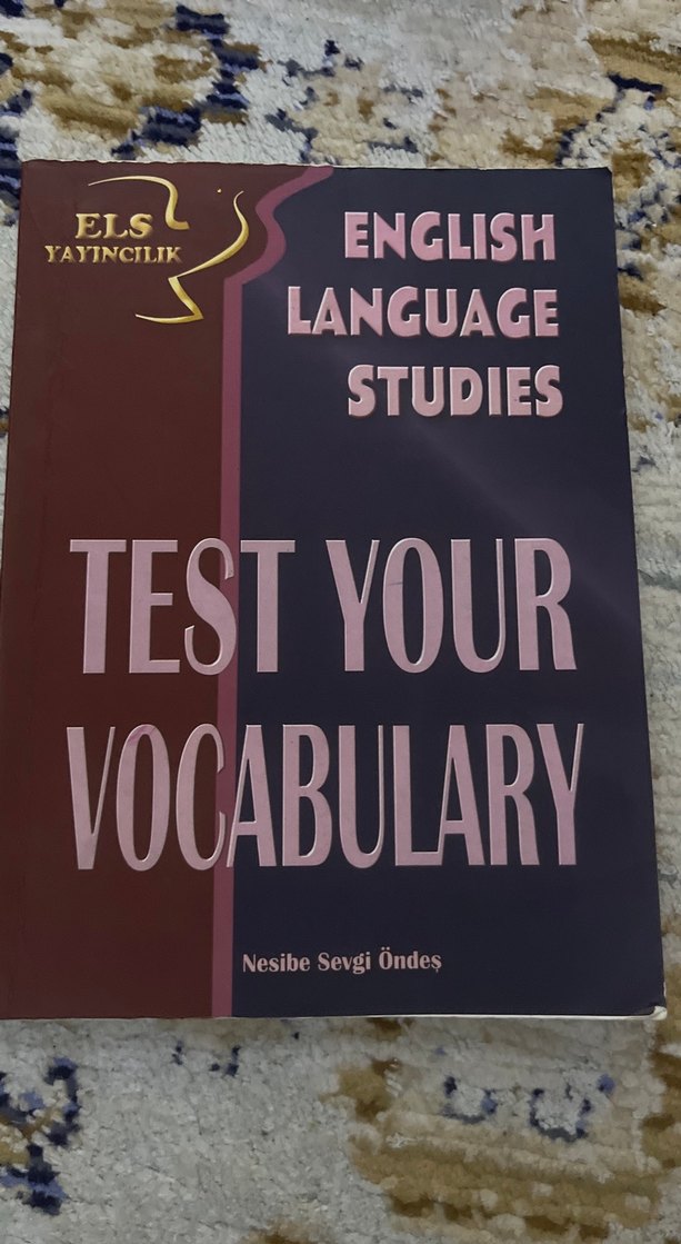 English Language Studies - Test Your Vocabulary - Görsel 3