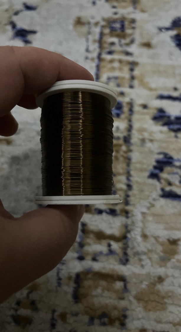 Kahverengi Tel Makarası - Görsel 2