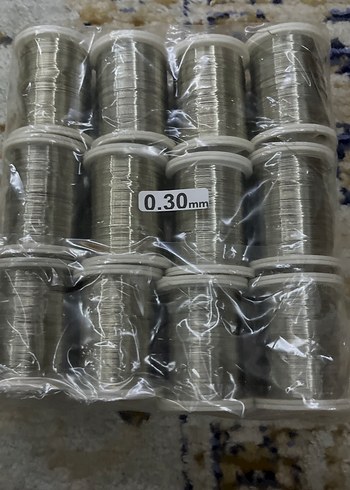 0.30 mm Gri Tel Rulosu - Görsel 2
