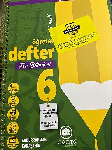 6. Sınıf defter