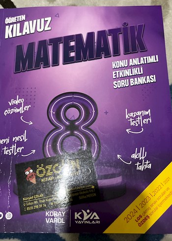 Beden Renk Koray Varol Matematik Konu Anlatımlı Soru Bankası 2024