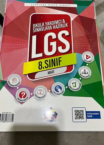  LGS 8. Sınıf Okula Yardımcı Sınav Hazırlık Kitabı