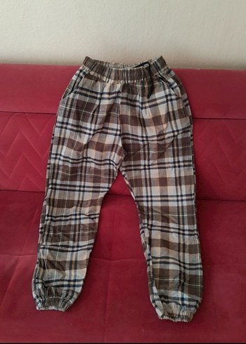 Ekose pamuklu kumaş bay bayan - Görsel 5