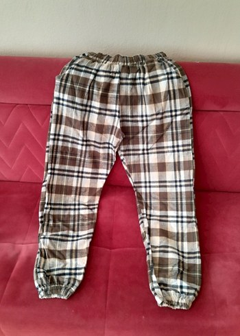 Ekose pamuklu kumaş bay bayan - Görsel 4