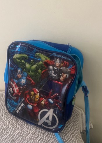 Mavi Avengers Çocuk Okul Çantası