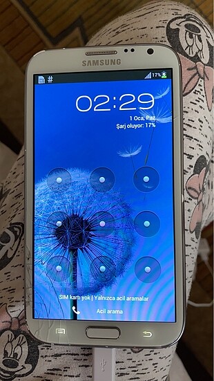 Samsung galaxy note 2 telefon