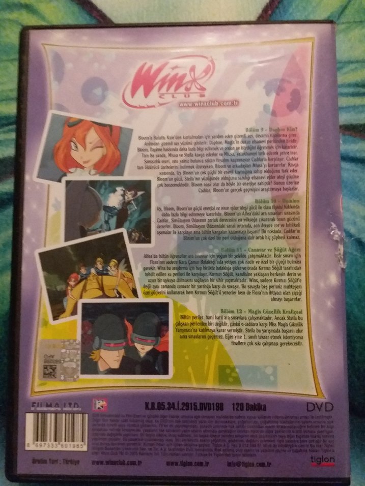 Winx Club Dvd - Görsel 2