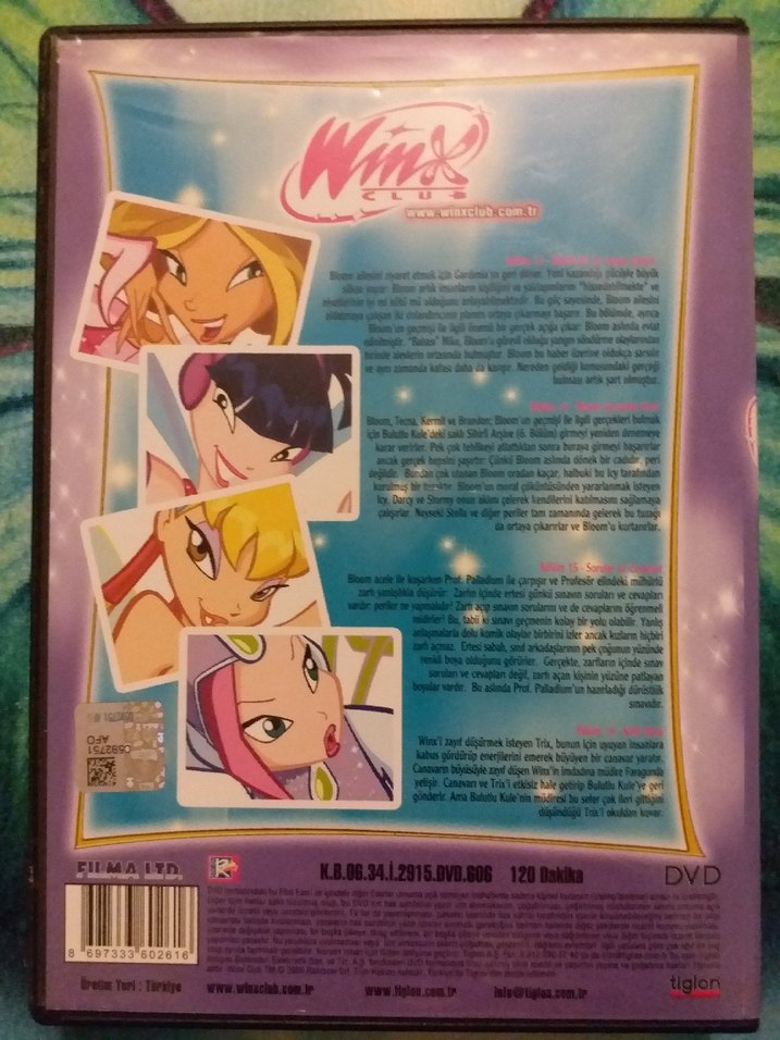 Winx Club Dvd - Görsel 4