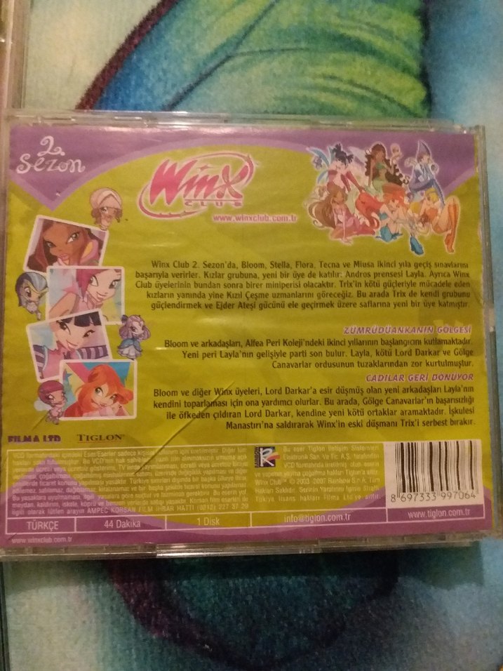 Winx Club 2. sezon VCD - Görsel 2