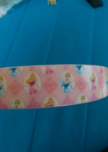 Turkuaz Yılan Desenli Elastik Saç Bantları - Görsel 4