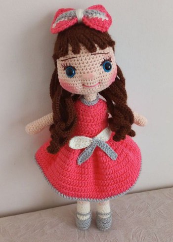 Pembe El Örgüsü Bebek - Görsel 2