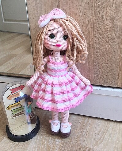 #Amigurumi #organik #oyuncak #bebek kıyafeti çıkarılabiliyor boy - Görsel 2