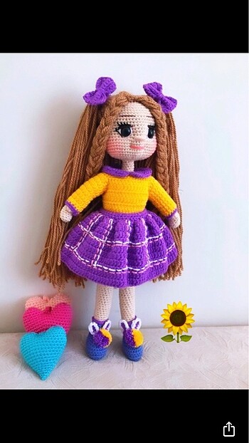 Diğer Amigurumi oyuncak bebek