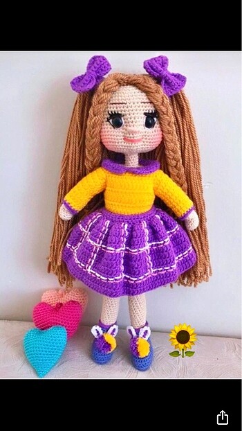 Amigurumi oyuncak bebek