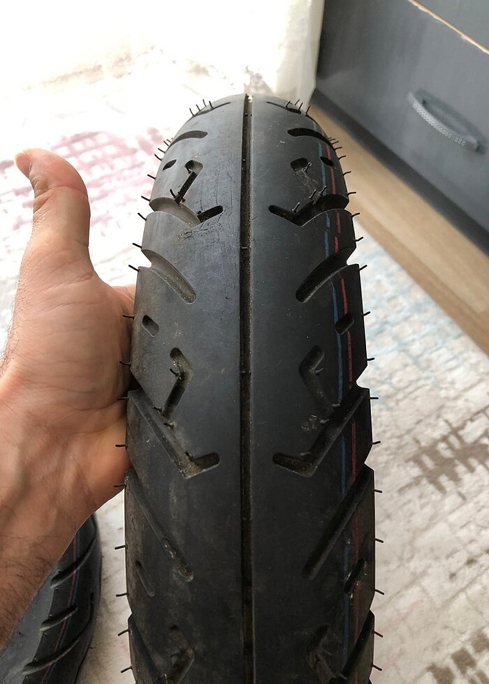 Sıfır furry110 İ lastikleri çift - Görsel 4