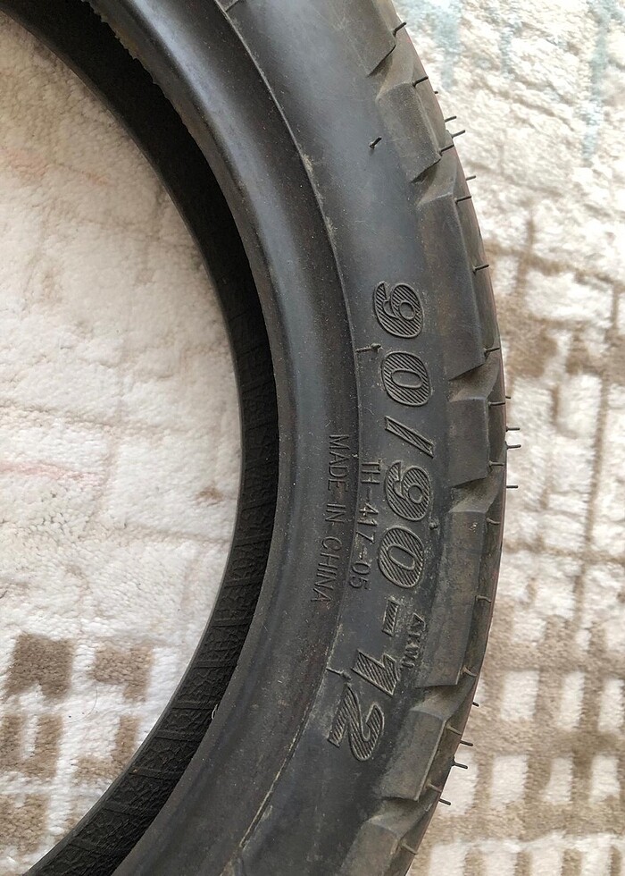 Sıfır furry110 İ lastikleri çift - Görsel 3