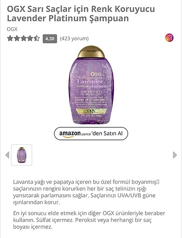 Diğer Ogx şampuan