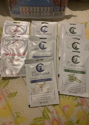 Miss Cleopatra 9'lu Maske Seti - Görsel 2