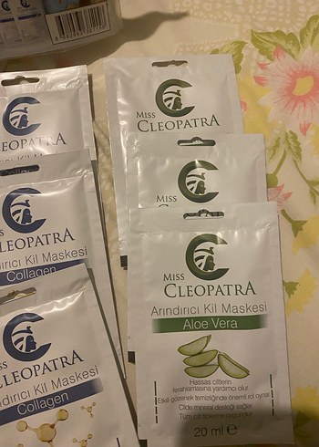 Miss Cleopatra 9'lu Maske Seti - Görsel 5