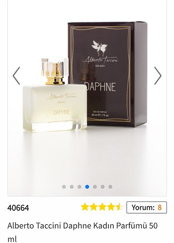 Alberto Taccini Daphne Kadın Parfümü 50 ml