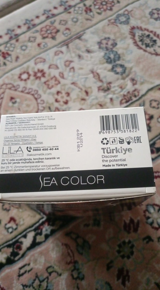 Sea Color 4.0 Kahve Kalıcı Saç Boyası - Görsel 4
